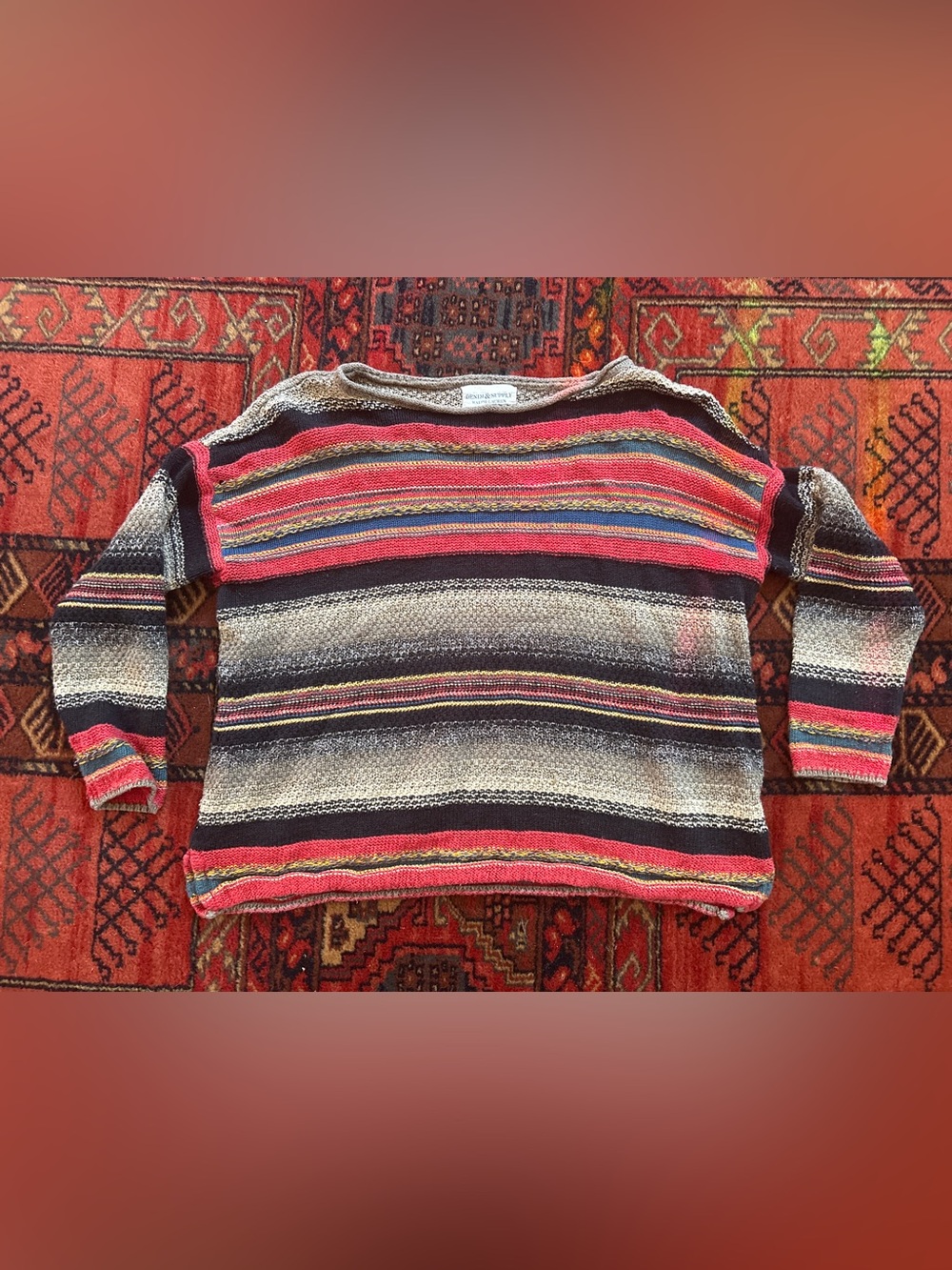 Denim & Supply Ralph Lauren Multicolor Striped Knit Top